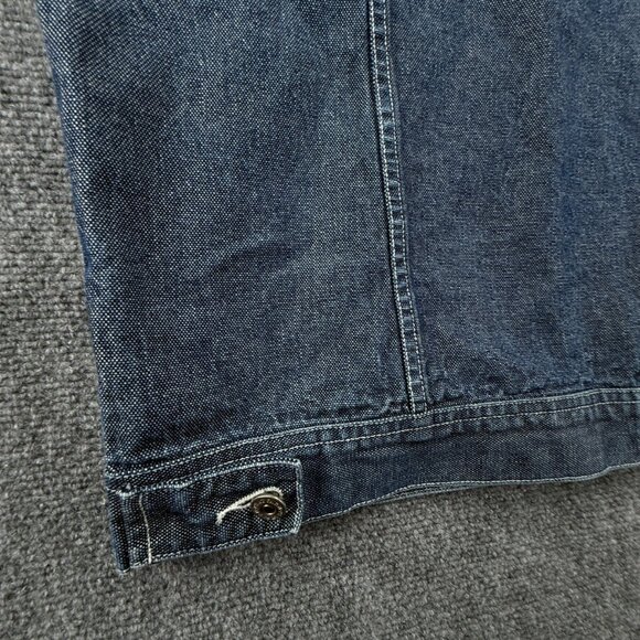 VTG Phat Farm Denim Jacket Men XL Buttons Y2K Streetwear Hip Hop 90's 00's - Picture 16 of 16